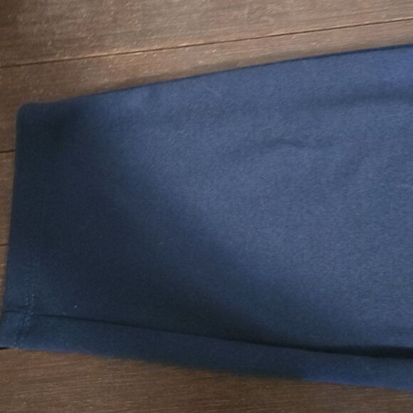 Serena Williams Tan Sleeveless Top with Navy LEGGINGS L - Picture 8 of 9